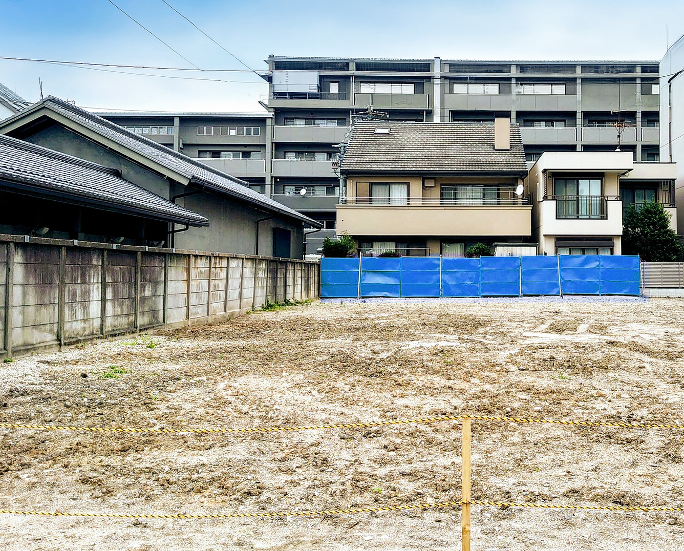 一宮海岸エリアのガレージ建設予定地